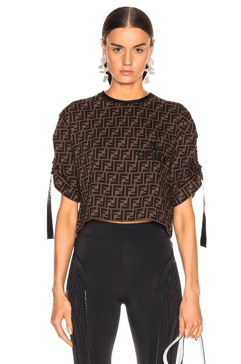 fendi top black|Fendi top women's sale.